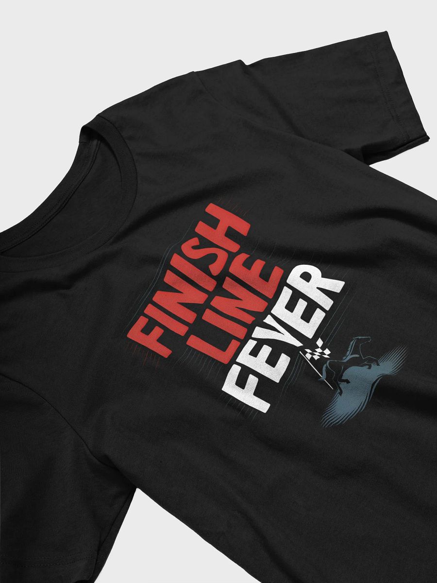 Racing Victory Graphic Tee | Bold Finish Line Fever Design product image (3)