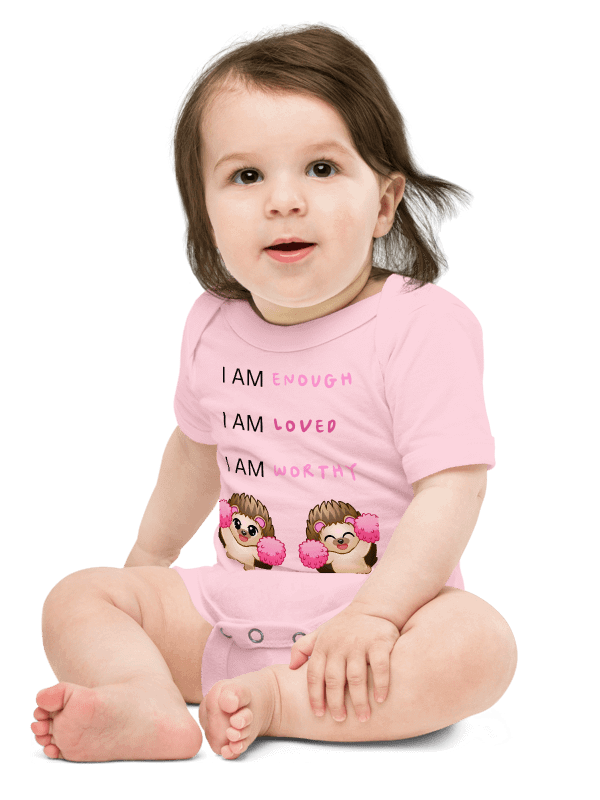 I am loved baby one piece product image (5)