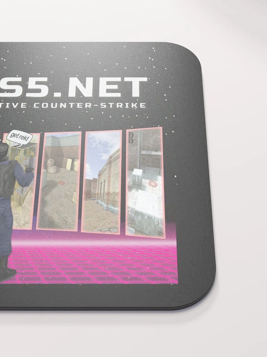 5vs5.net™ Get Rekt Classic Gaming Mouse Pad (8.7″ × 7.1″ × 0.12″) product image (5)