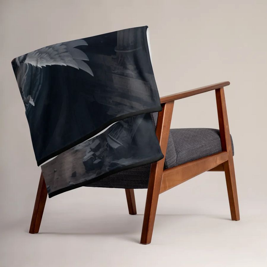 A Beautiful Valkyrie Throw Blanket product image (15)