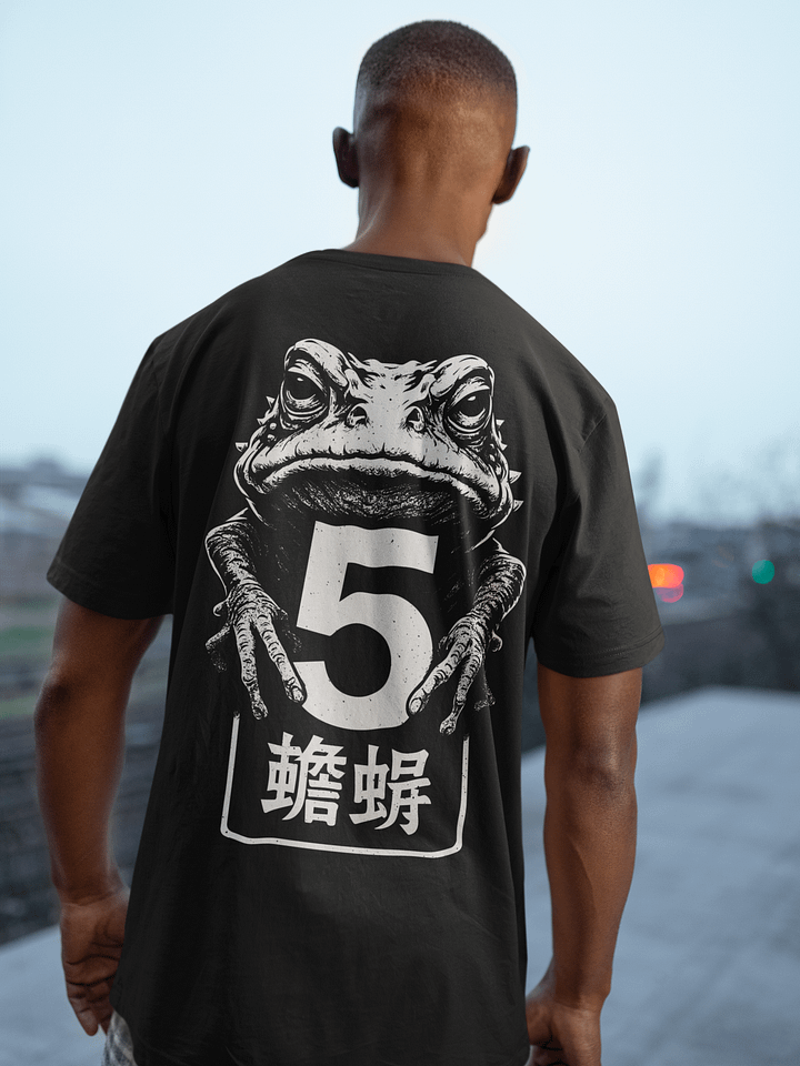 🏷️ Toad Style No. 5 – Invincible Force Back Print Tee product image (2)