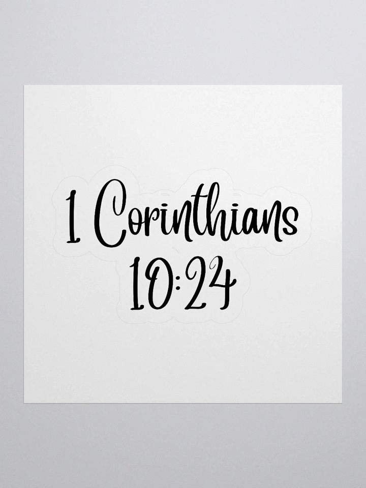 1 Corinthians 10:24 product image (2)