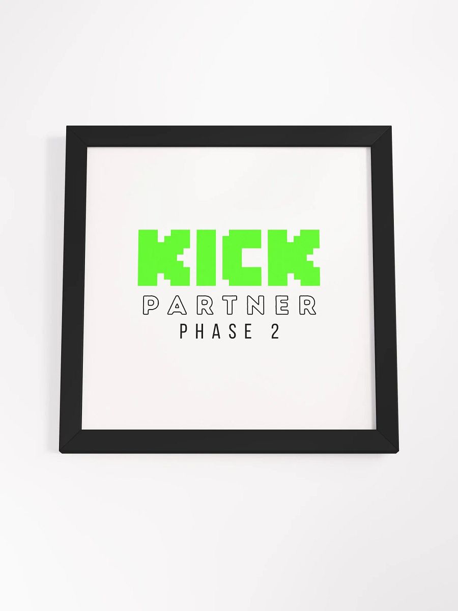 Framed Phase 2 Sign product image (4)