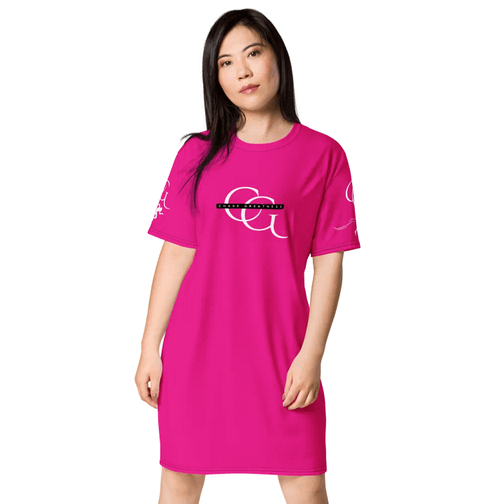 CG Hot Pink T- Shirt Dress product image (1)