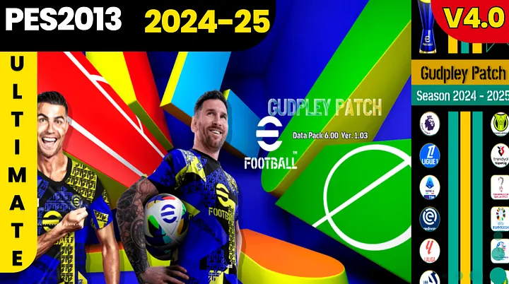 PES 2013 - Gudpley Patch Season 2025 V.4 Ultimate Edition (PC) product image (1)