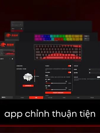 [NEW-BH12T] Bàn phím Gaming Mad60/Mad68 - NonRGB/RGB - 1000hz/8000hz - Rapid Trigger product image (1)