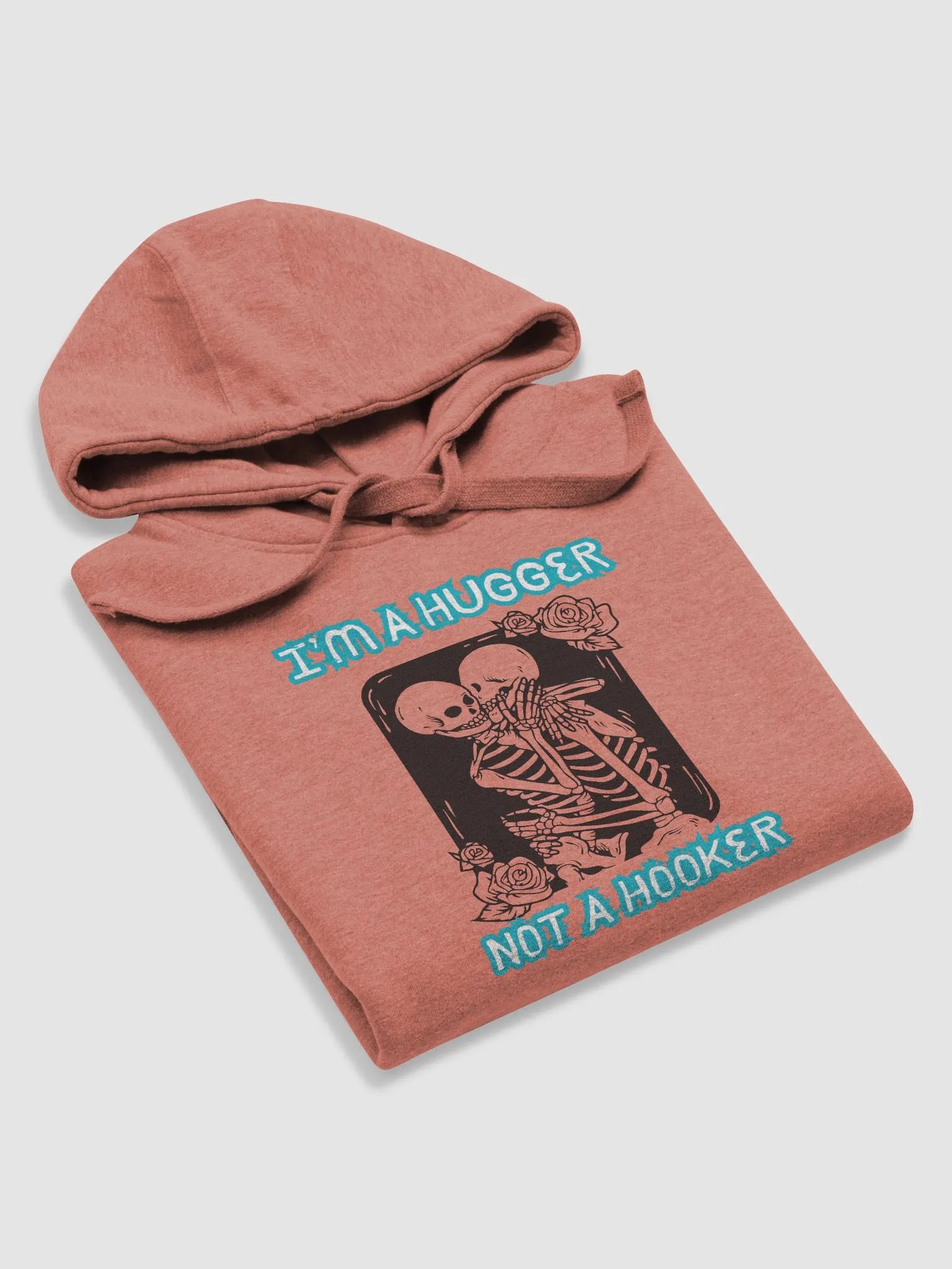 Hugger (Turquoise) Logo Hoodie Unisex product image (49)