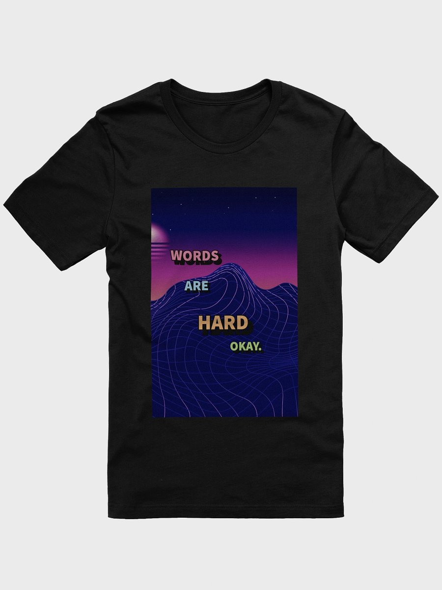 Words are hard tee product image (7)