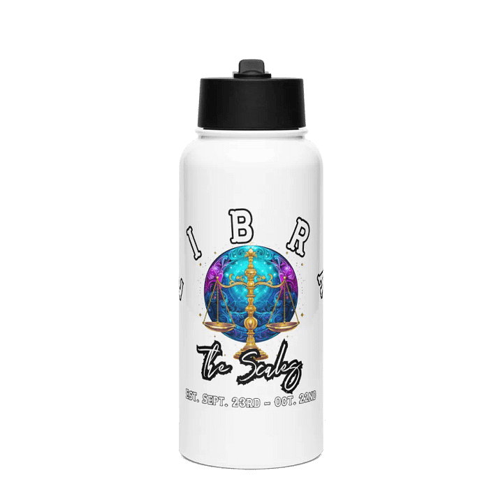 Libra - Zodiac Sports Stainless Steel Water Bottle product image (1)