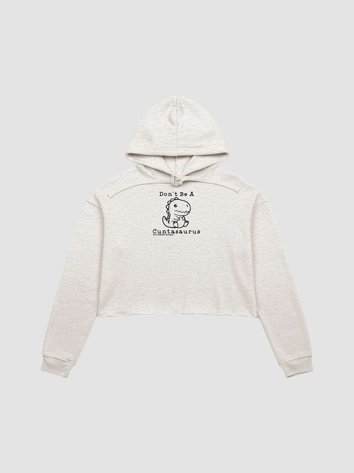 Choose Kindness Over Cuntasauruses Women's Crop Hoodie product image (2)