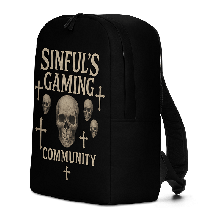 Sinful Skulls All-Over Backpack product image (2)