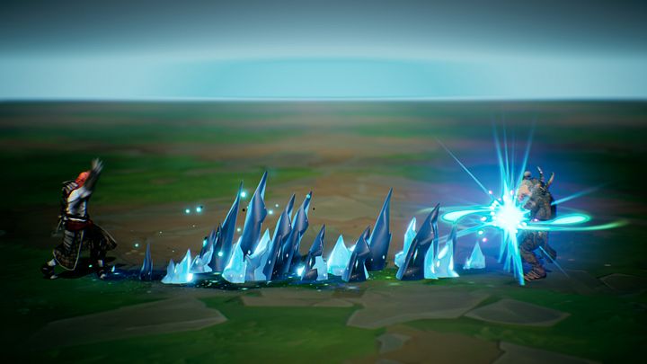 Ice Projectile Attack FX in Unreal Engine 5.5 Niagara 👉 Trailer product image (1)