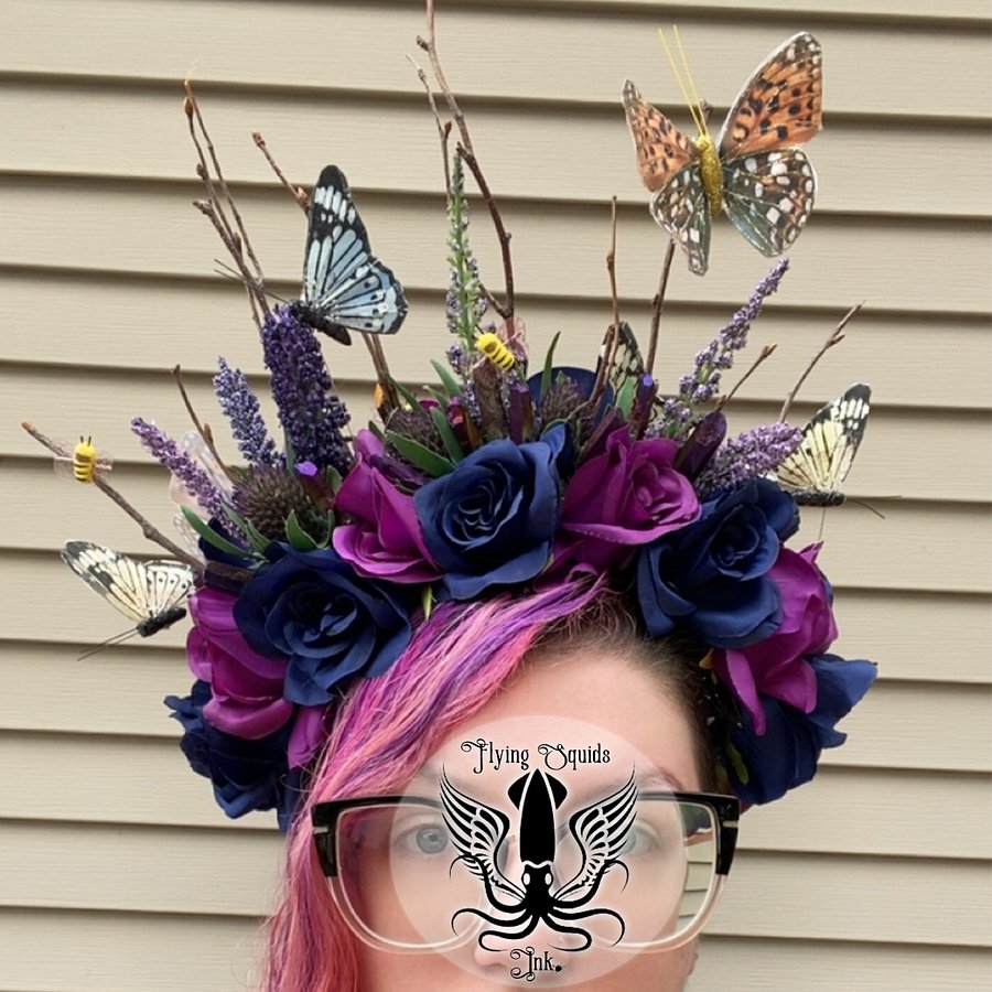 Headpiece- Dark Butterfly product image (1)