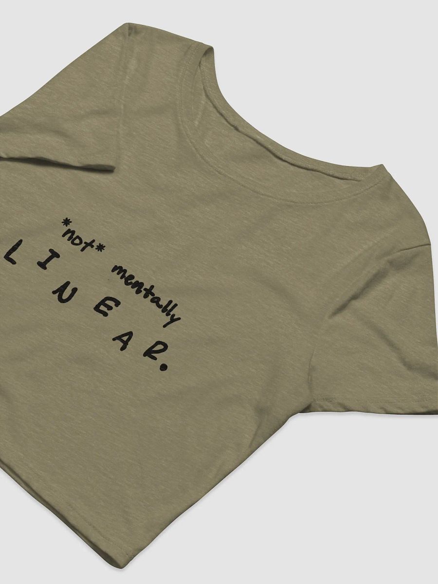 *not* mentally linear cropped tee product image (5)