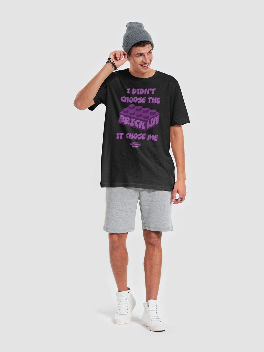 Brick Life Tee - Purple product image (6)