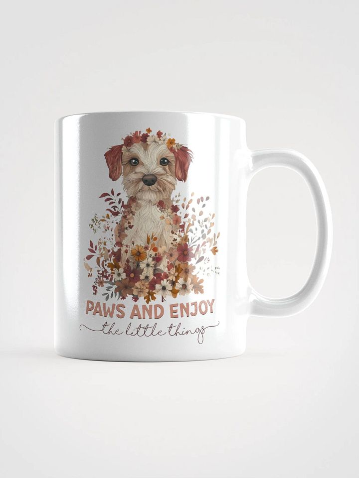 Paws And Enjoy The Little Things Dog Mug product image (1)