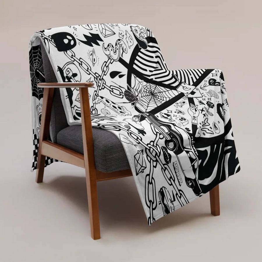 Forensick Throw Blanket product image (3)