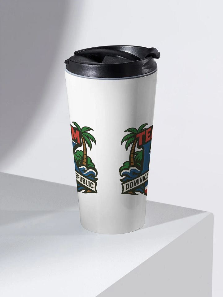 TEAM K Dominican Republic Stainless Steel Travel Mug product image (2)