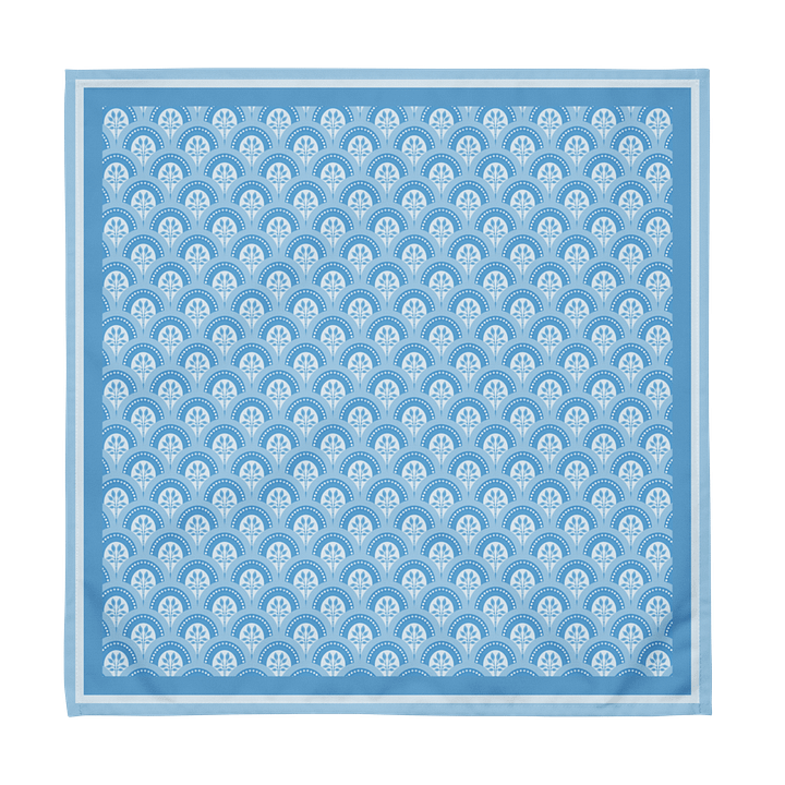 Le Blue Deco Cloth Napkin Set – Elegant Art Deco Dining (4-Piece) product image (2)