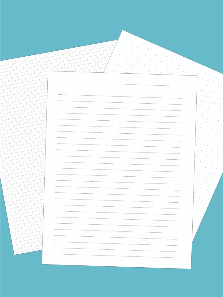 Free Note Pages Printables product image (1)