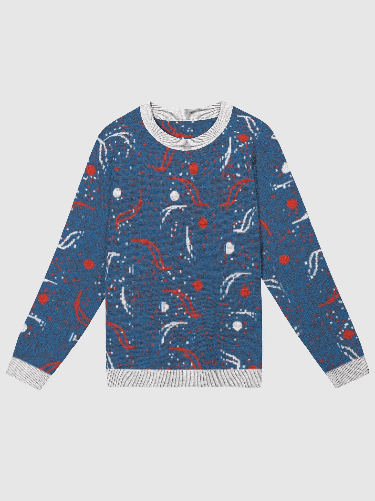 Bus Seat Pattern Xmas Sweater product image (2)