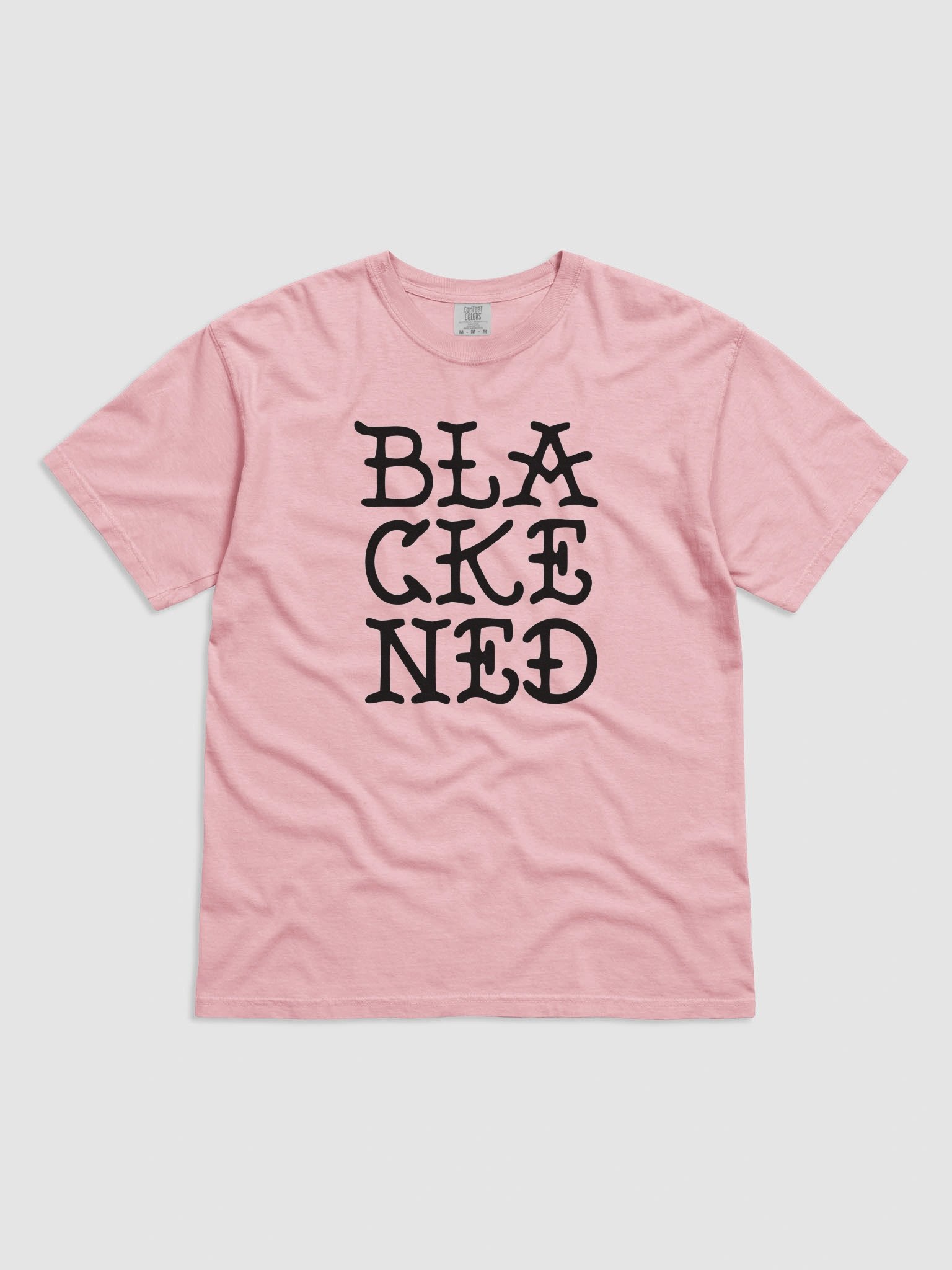 BLACKENED Vertical Lettering T-Shirt product image (4)