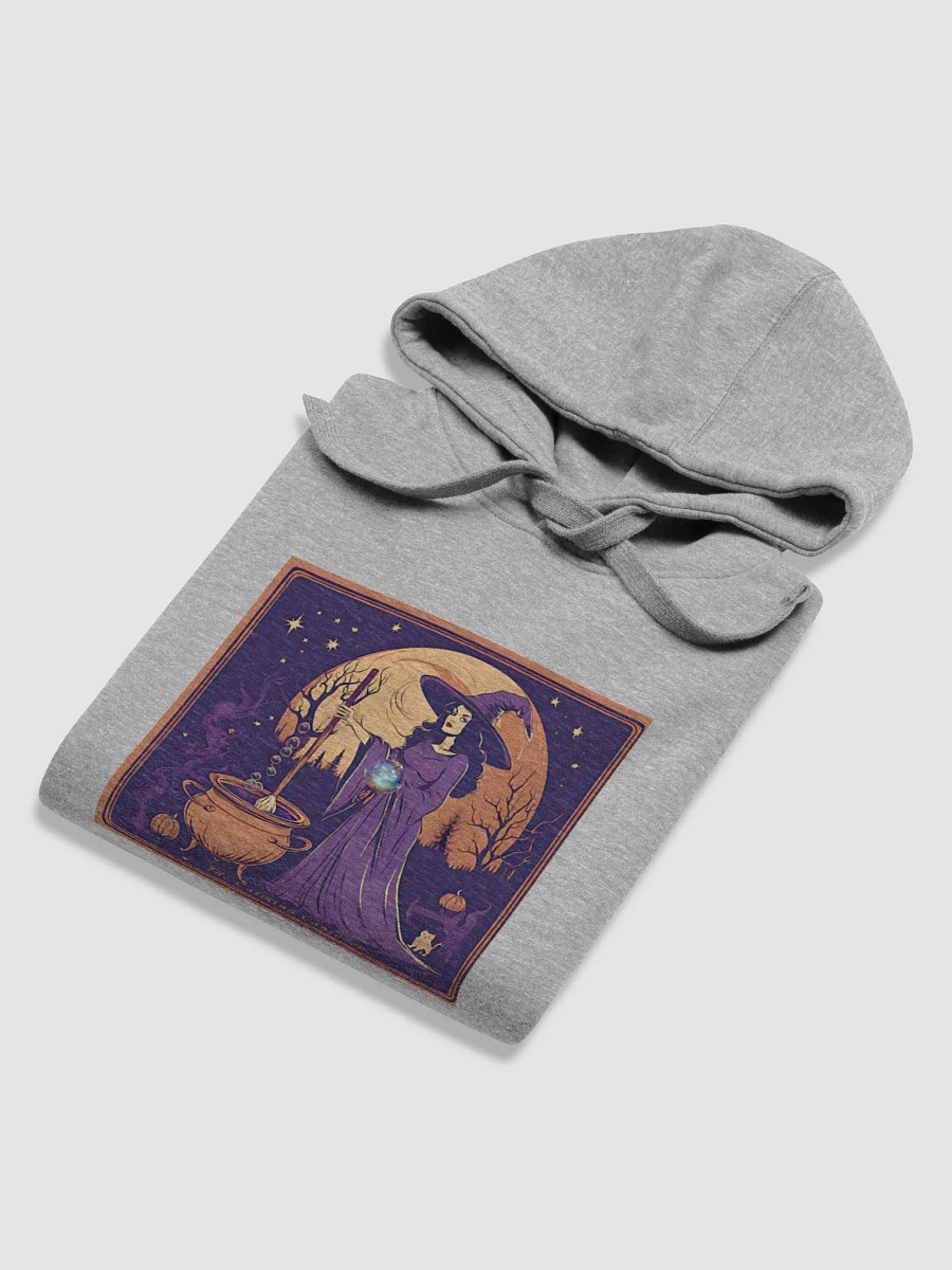 Mystic Purple Witch Cauldron Unisex Hoodie product image (6)
