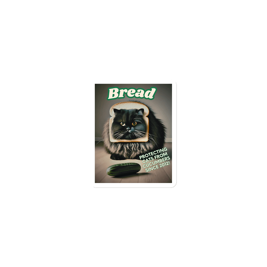 Bread - Protecting Cats From Cucumbers Magnet product image (1)