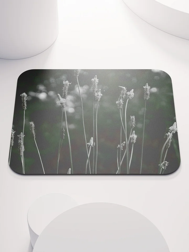 Mauspad - Wildblumen schwarzweiß product image (1)