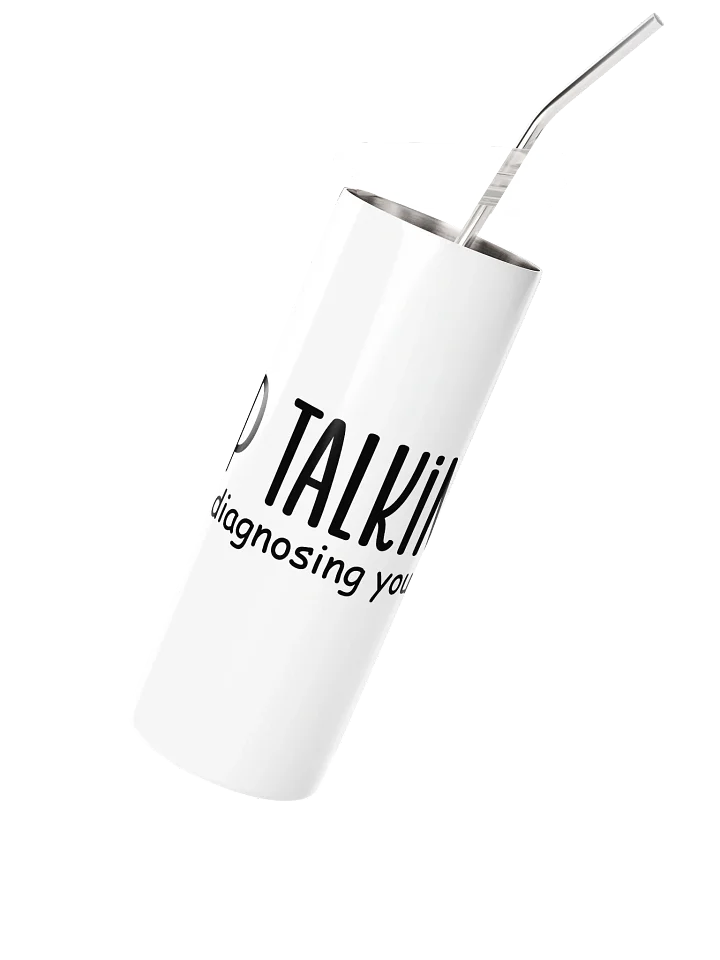 Eco-Friendly Stainless Steel Tumbler with Reusable Straw product image (2)