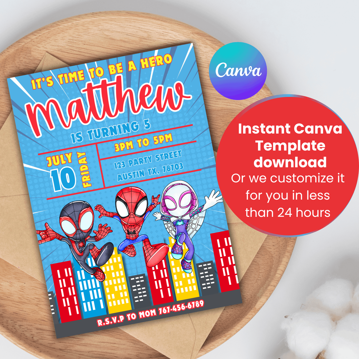 Spidey and His Amazing Friends: Superhero Birthday Bash