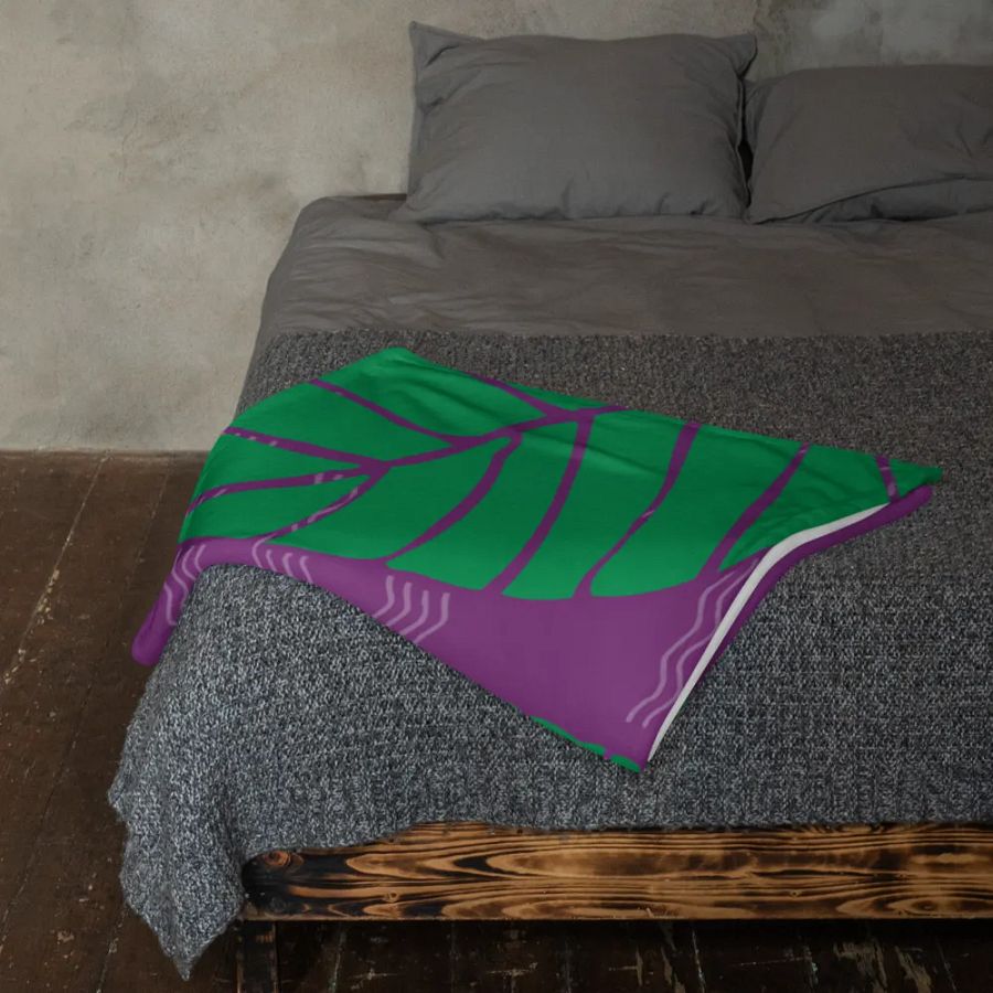He Mea Ono Poi Throw Blanket product image (11)
