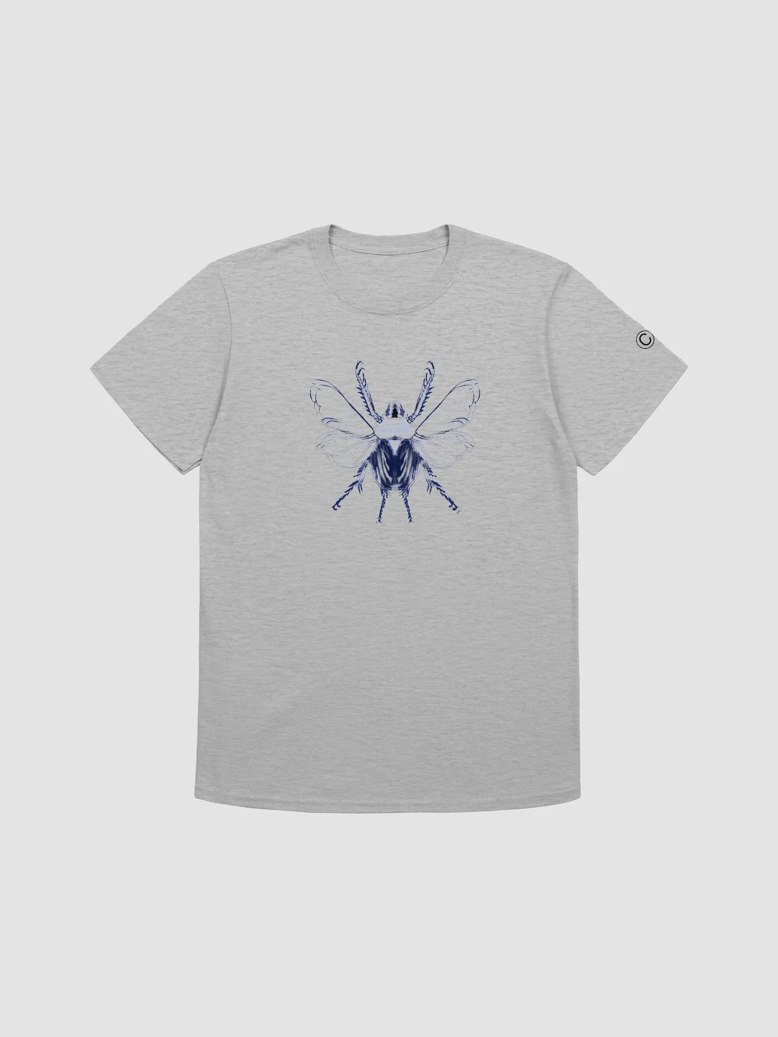 lucky- blue beatle tee product image (1)