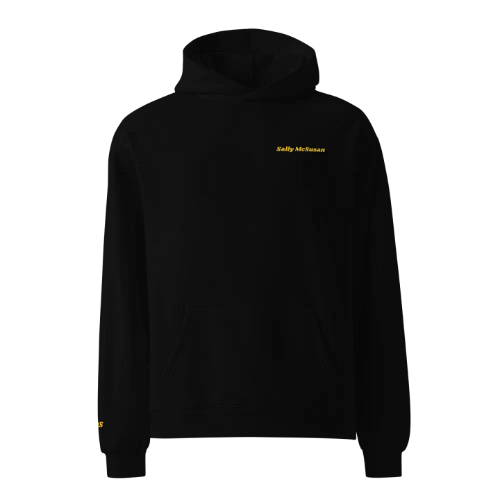 Embroidered SMS Hoodie - Gold product image (1)