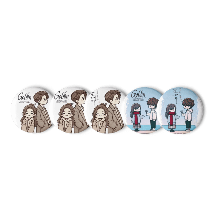 Goblin: The Lonely and Great God Pin Set (5) product image (1)