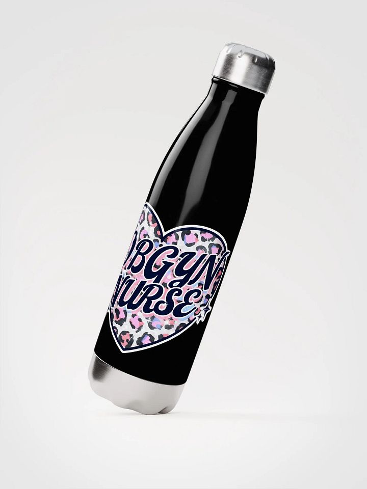 Leopard Love OBGYN Nurse Water Bottle product image (4)