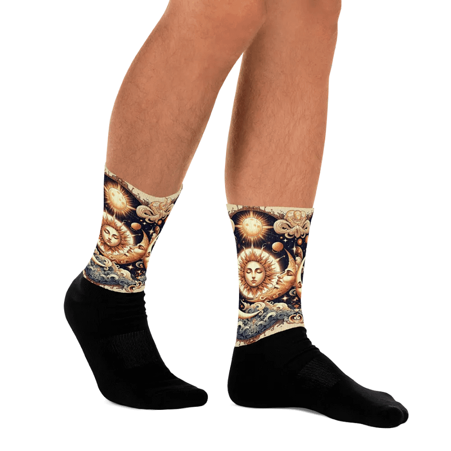 Black Foot Sublimated Socks product image (11)