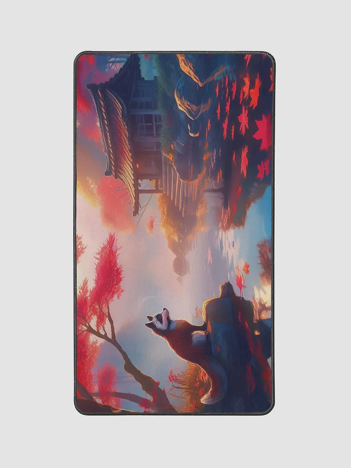 Tanuki Retreat Medium Desk Mat (12 x 22) product image (2)