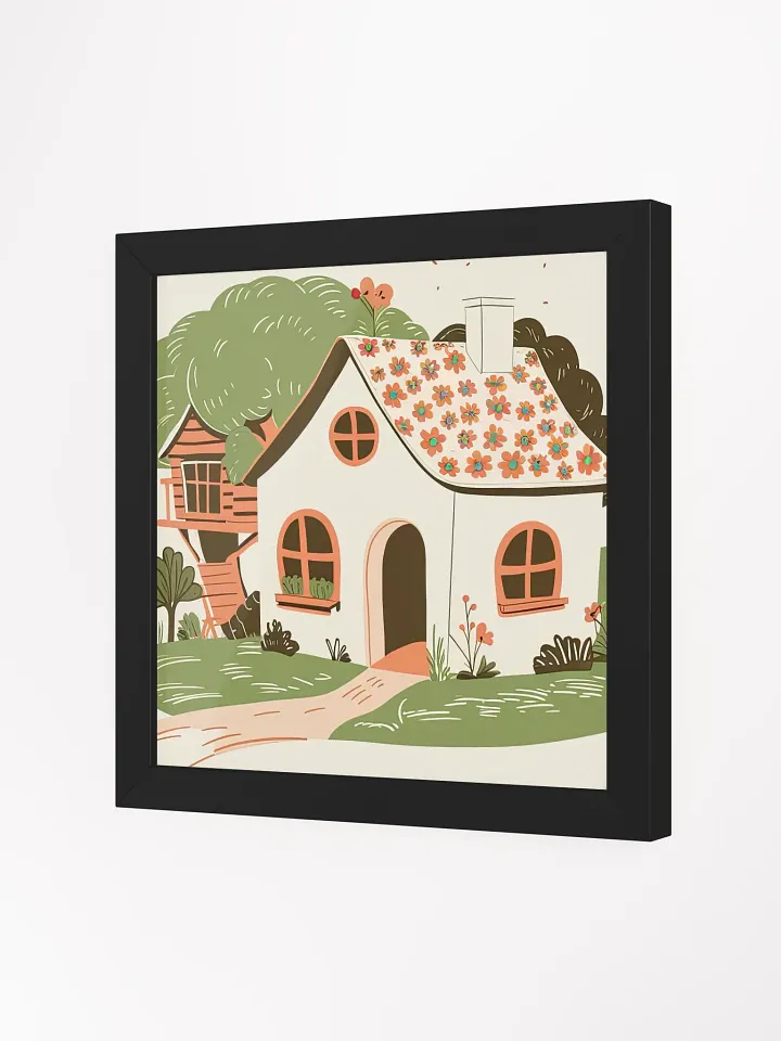 House & Treehouse Framed Poster product image (2)
