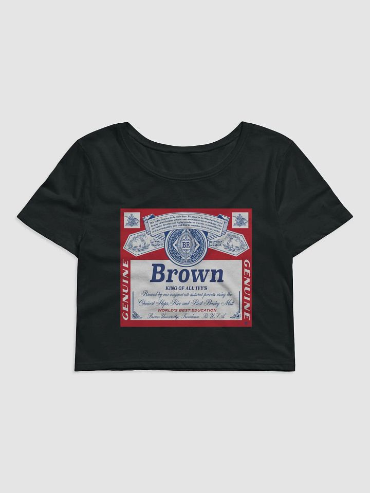 Brownweiser Crop Top product image (1)