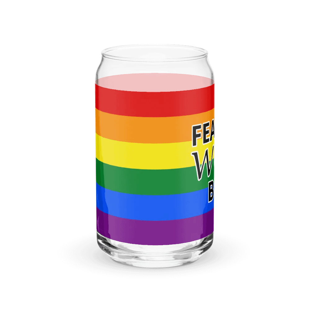 Fear My WOKE Beer Glass product image (2)