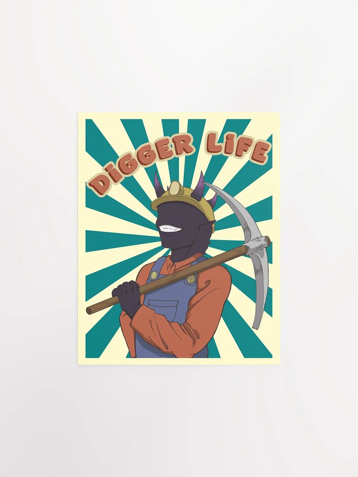 DIGGER LIFE - POSTER product image (1)