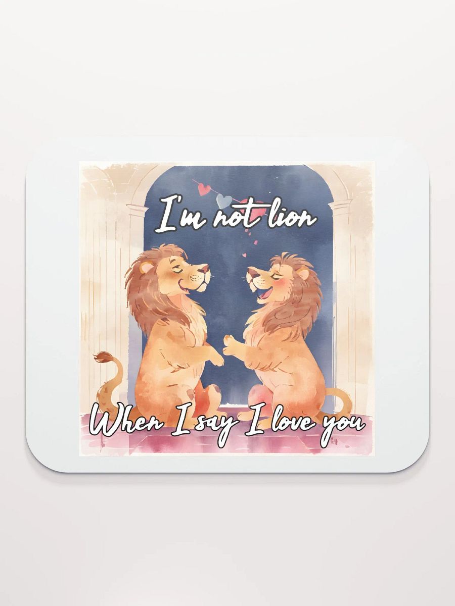 I'm Not Lion Mousepad product image (2)