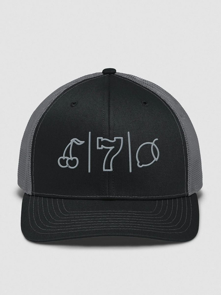 Cdog Spins Trucker Hat Black/Grey/Grey product image (1)