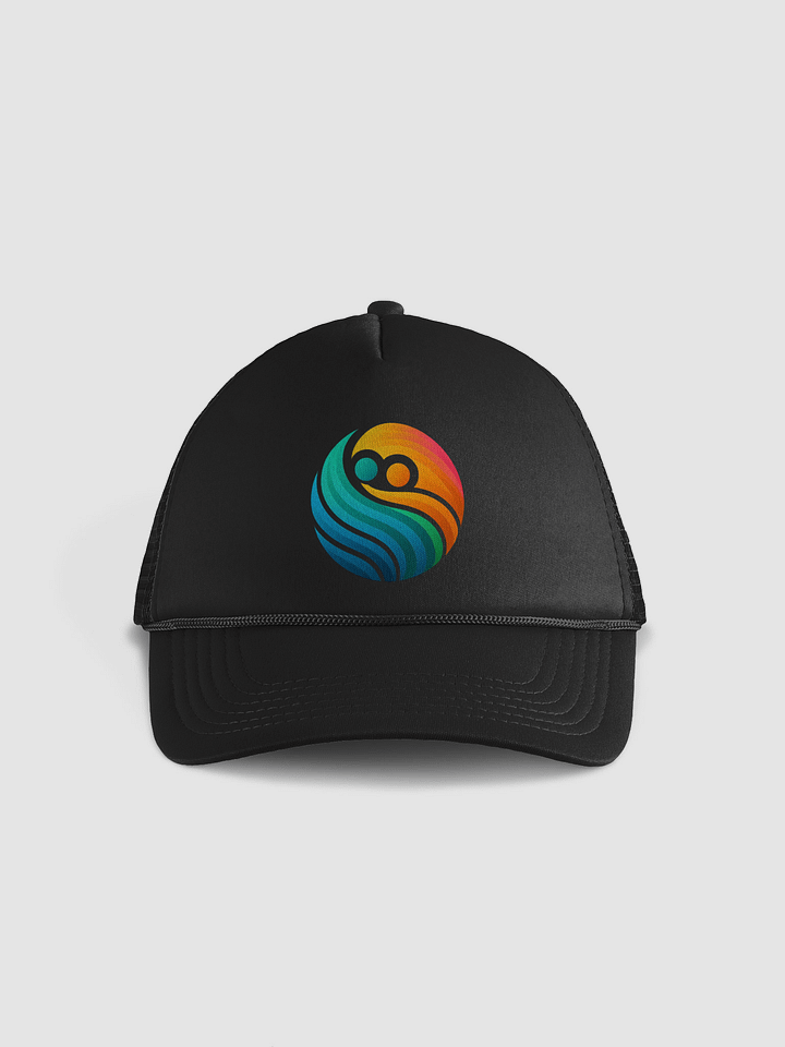 Harmony Swirl Foam Trucker Hat product image (1)