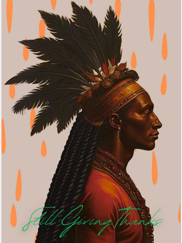 Native American Inspired Pack of 10 Premium Greeting Cards_1 product image (1)