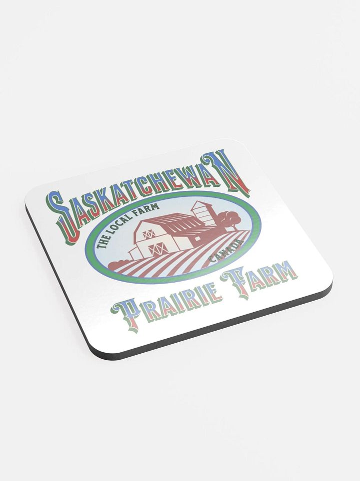 Saskatchewan Prairie Farm Cork Coaster Set product image (2)