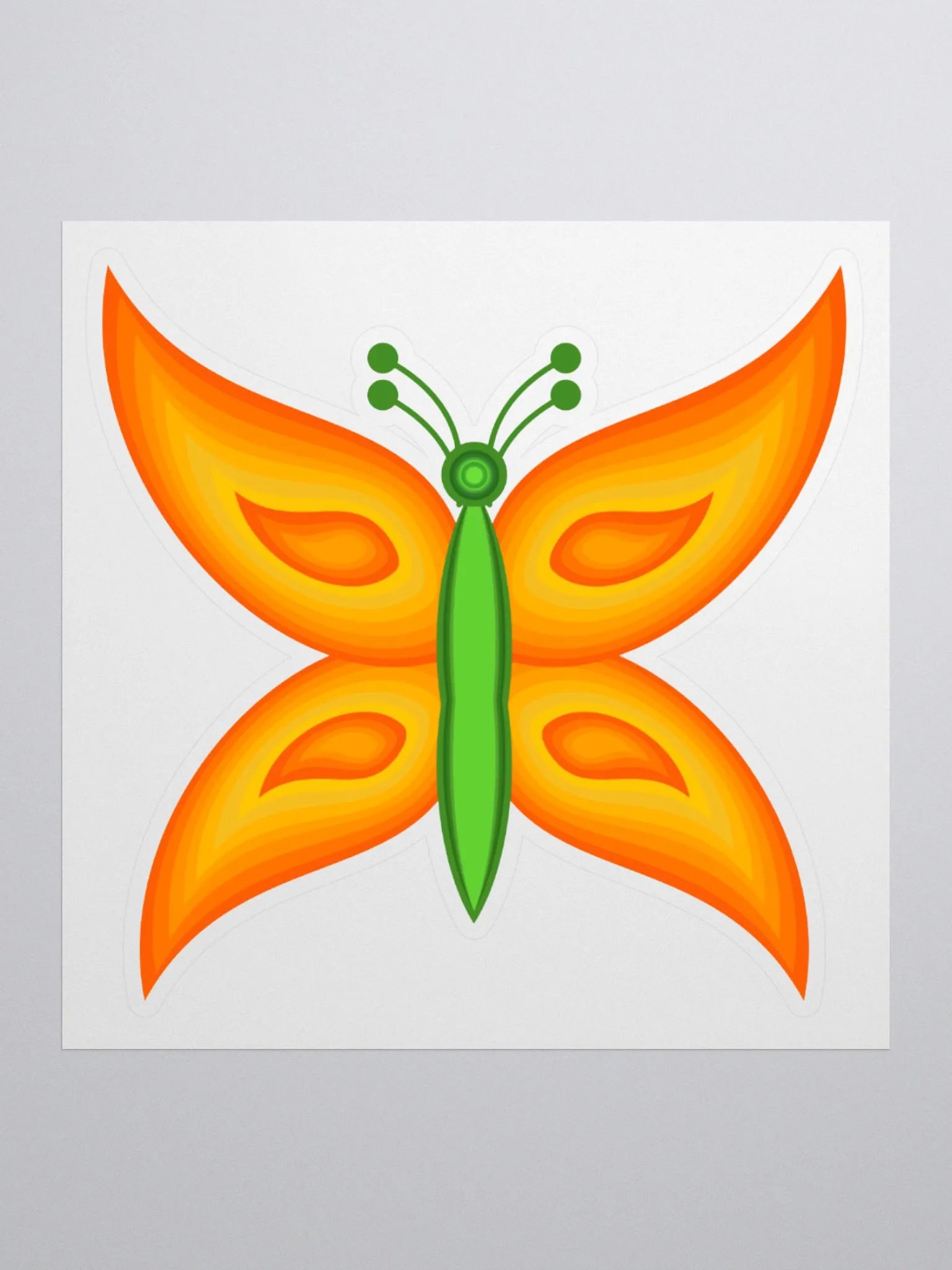 Alien Butterfly Stickers product image (3)