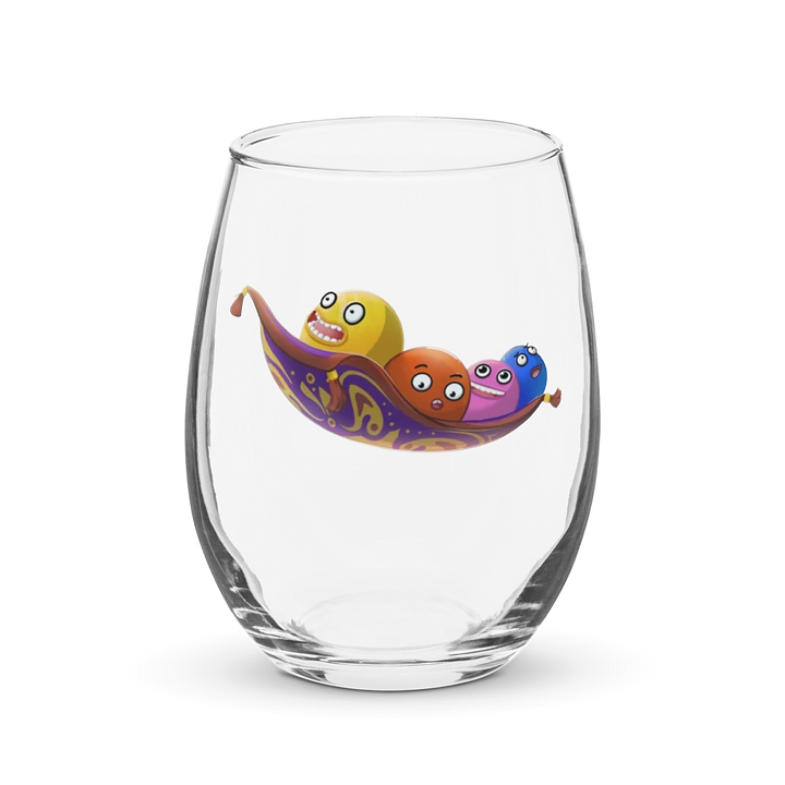 Flying Nurbs - Stemless Wine Glass product image (1)