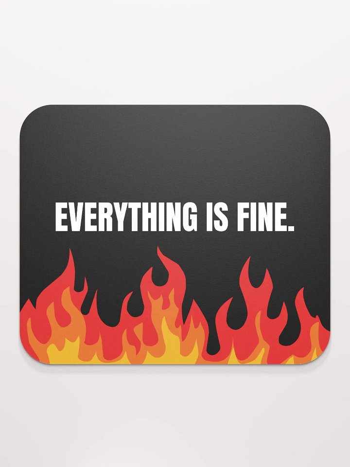 Mouse pad says it's fine. product image (2)